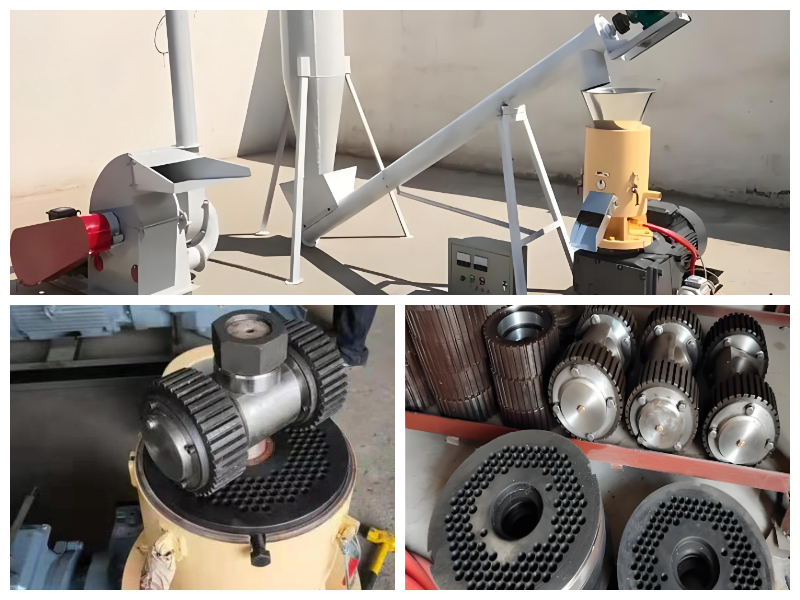 450 Плоскоматрицный гранулятор