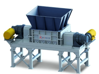 Máy hủy trục đôi 55*2