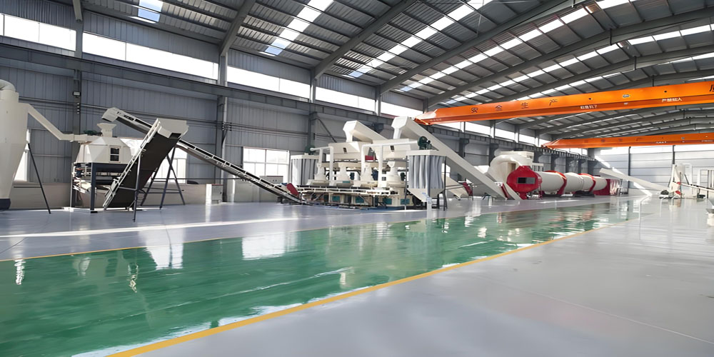 Biomass pellet machine production line