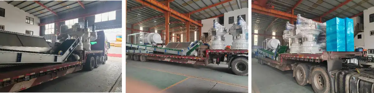 Successful Delivery of Hubei Client's 6-8 Ton/Hour Biomass Pellet Production Line, Establishing a Regional Biomass Energy Model Project