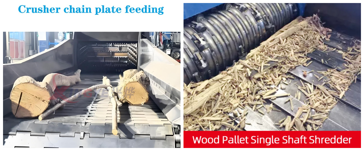 Машина для дробления древесины