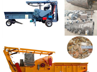 Waste Wood Crusher Machine