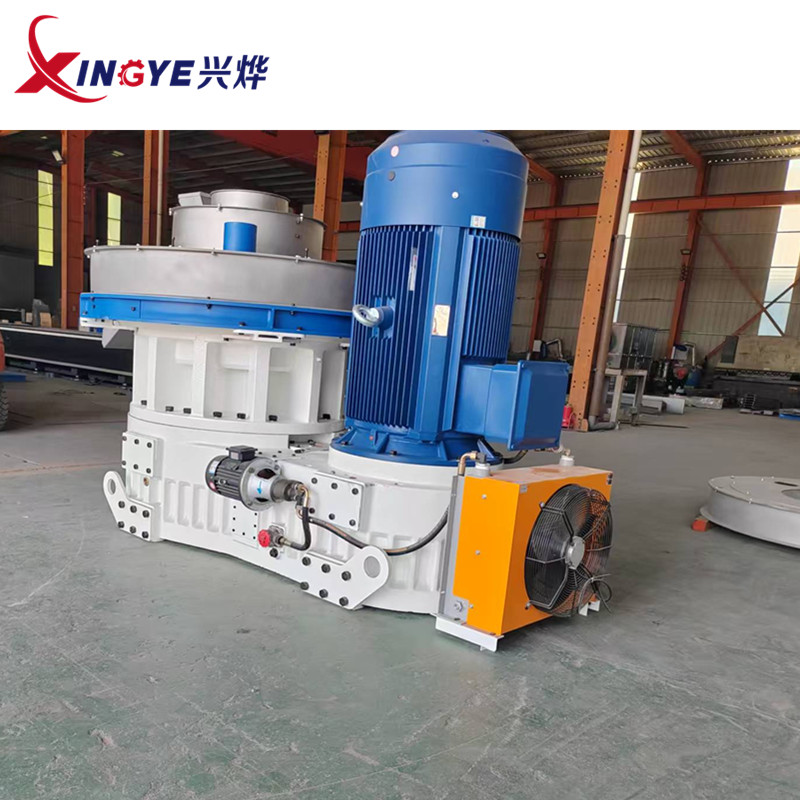 Máy viên sinh khối quy mô lớn