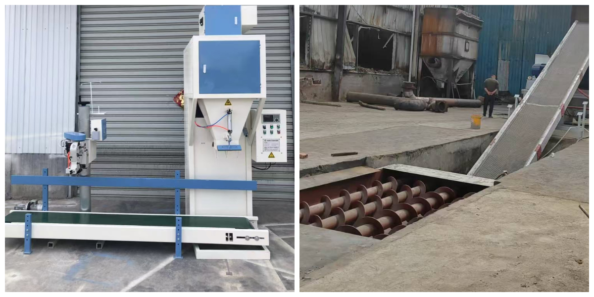 Hệ thống đóng gói và vận chuyển tự động cho nhà máy sản xuất viên nén