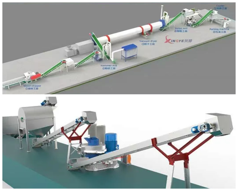 Equipamento de peletizadora de biomassa