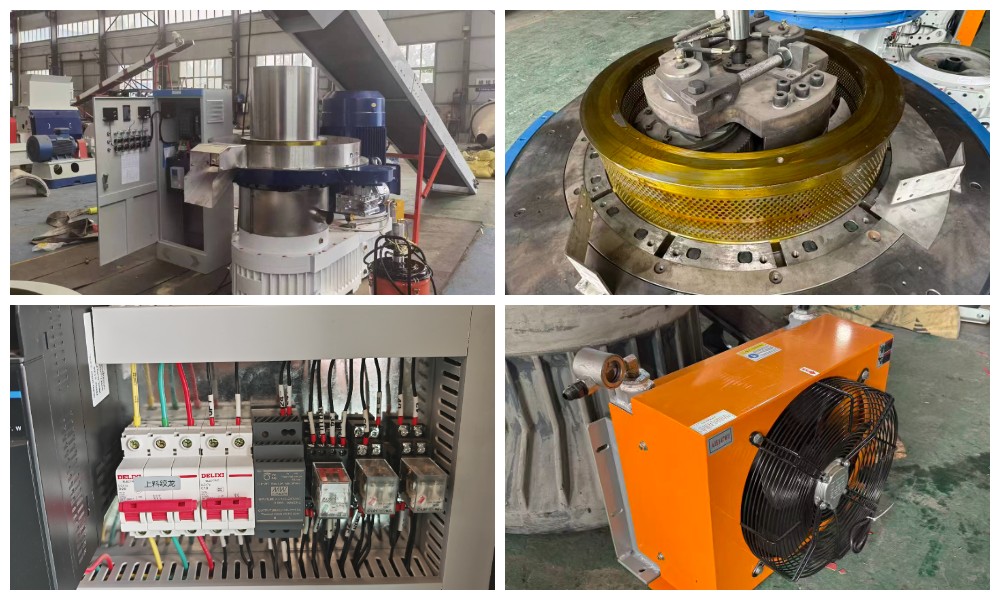  Ring die pellet machine