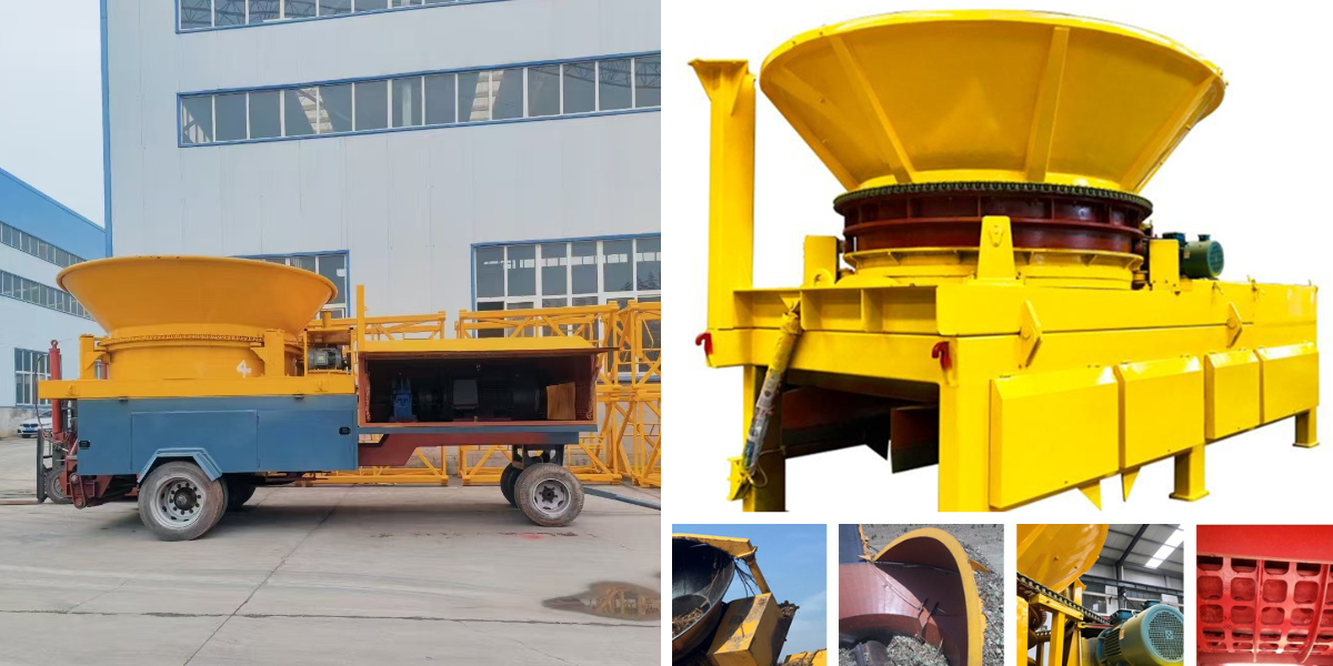 Trituradora de árboles móvil Trituradora de árboles móvil