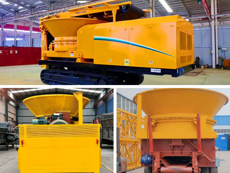 Trituradora de árboles móvil Trituradora de árboles móvil