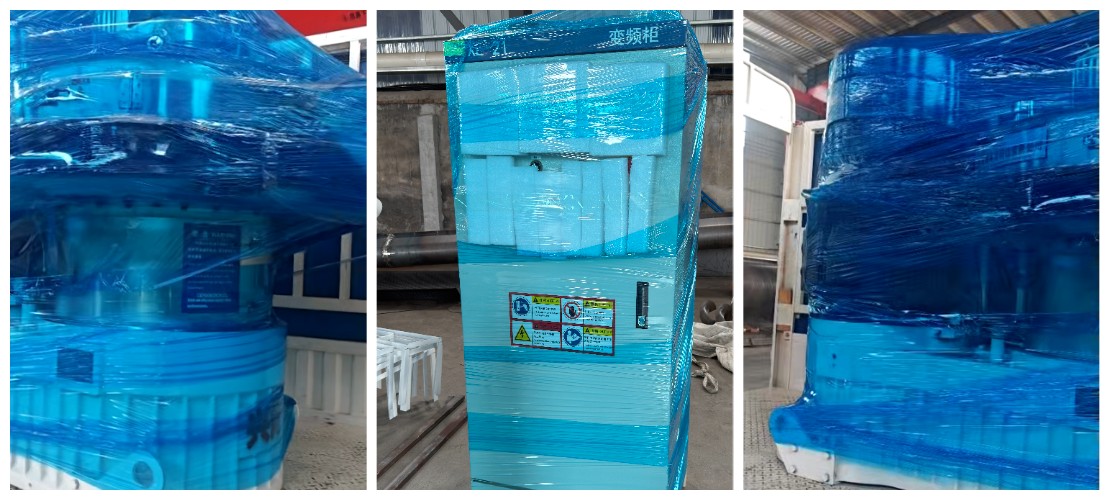 Biomass pellet production line