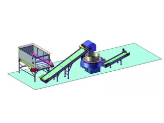 Flat Die Pellet Machine 