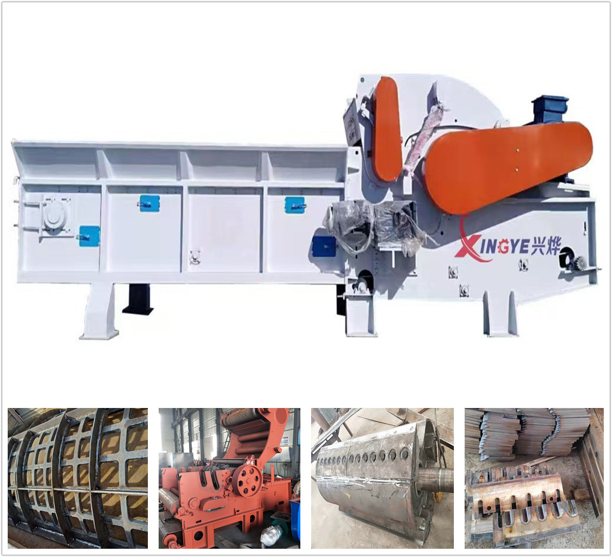 Máy Chipper Trống