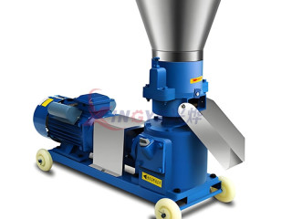 Машина для подачи гранул в плоскую матрицу