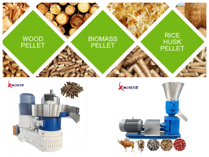 Línea de producción de pellets de biomasa Línea de producción de pellets de biomasa