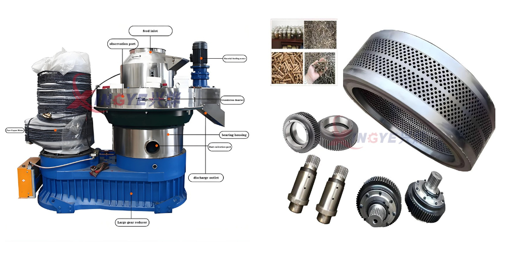 Vertical Ring Die Biomass Pellet Mill Vertical Ring Die Biomass Pellet Mill