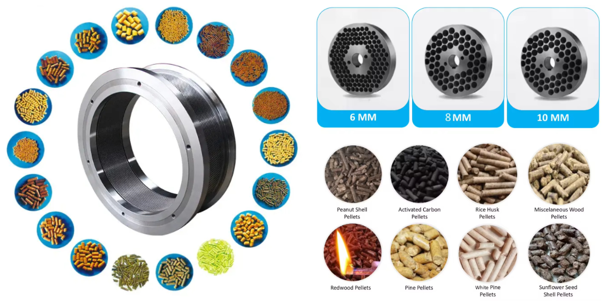 Repuestos para peletizadora de biomasa