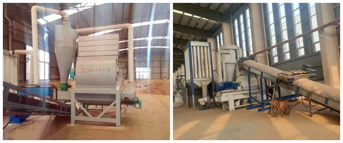 Equipamento auxiliar para linha de produção de biomassa