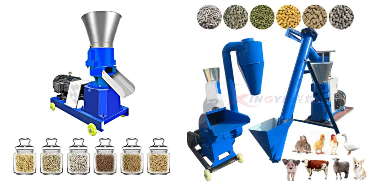 Máquina de pellets de alimentación con matriz plana Máquina de pellets de alimentación con matriz plana