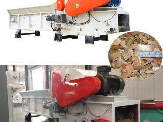 Drum Wood Chipper Machine