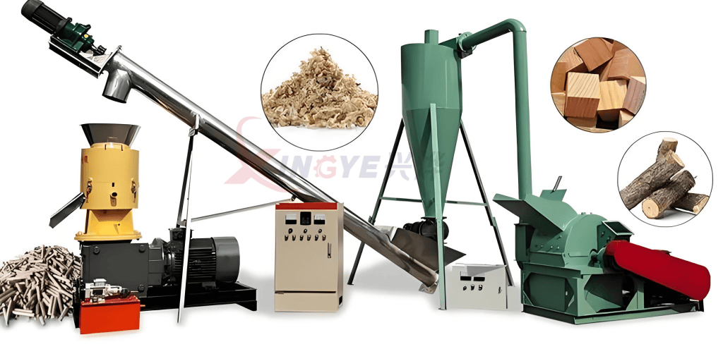 Máquina de pellets de matriz plana china