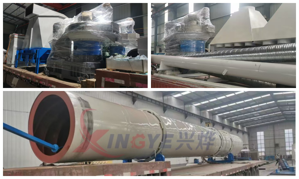 Línea de producción de máquinas y secadoras de pellets de biomasa