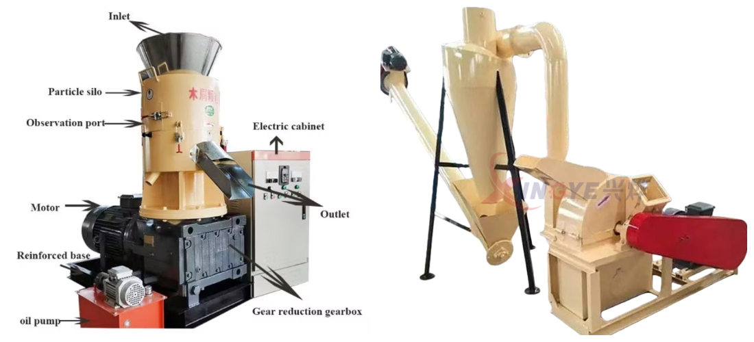 Molino de pellets de madera 450 Molino de pellets de madera 450