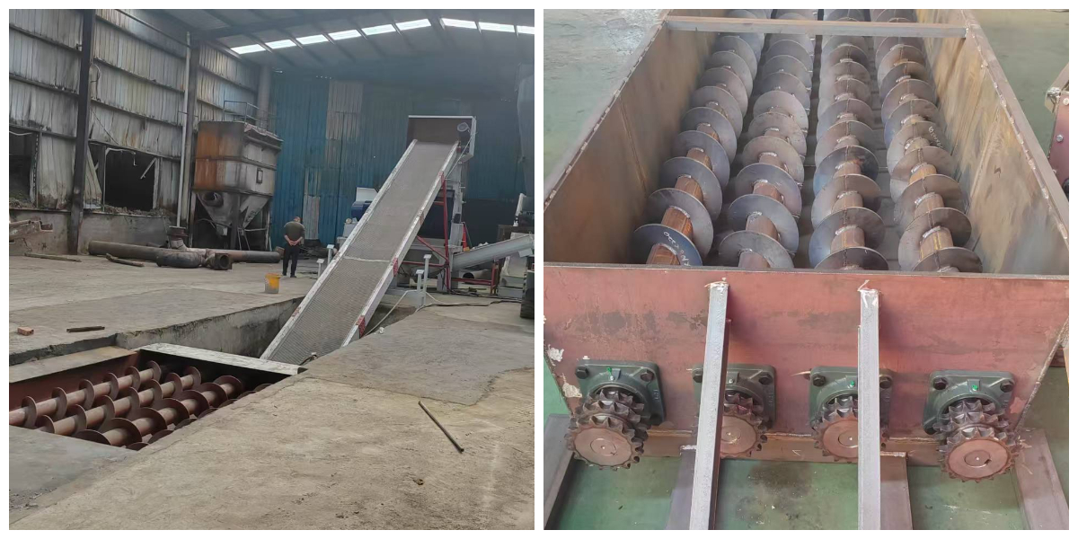 Triaxial Ground Screw Conveyor