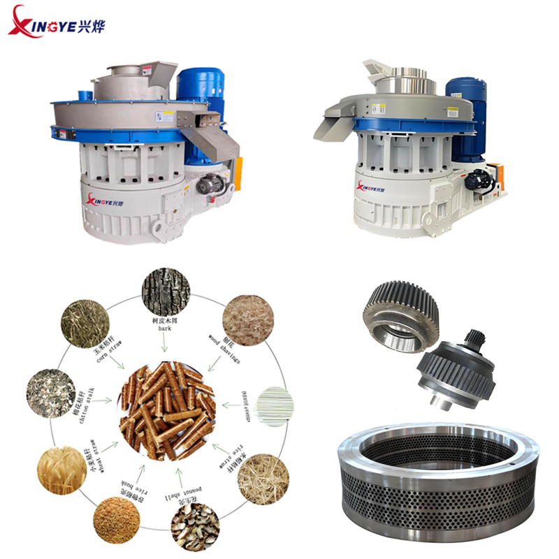 Máquina de Pellets de Madeira com Molde Anular