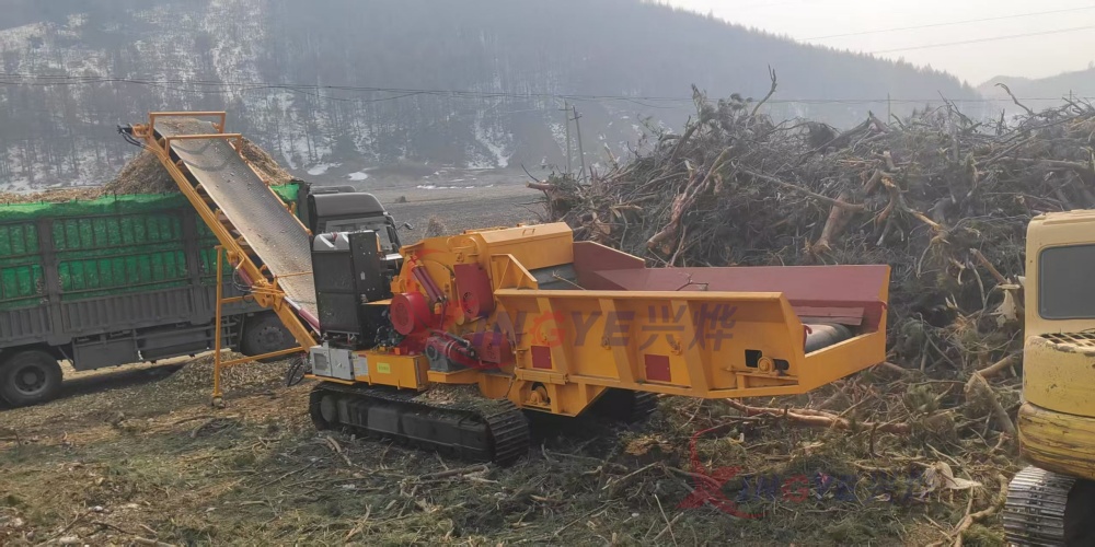 Biomass Wood Crusher 