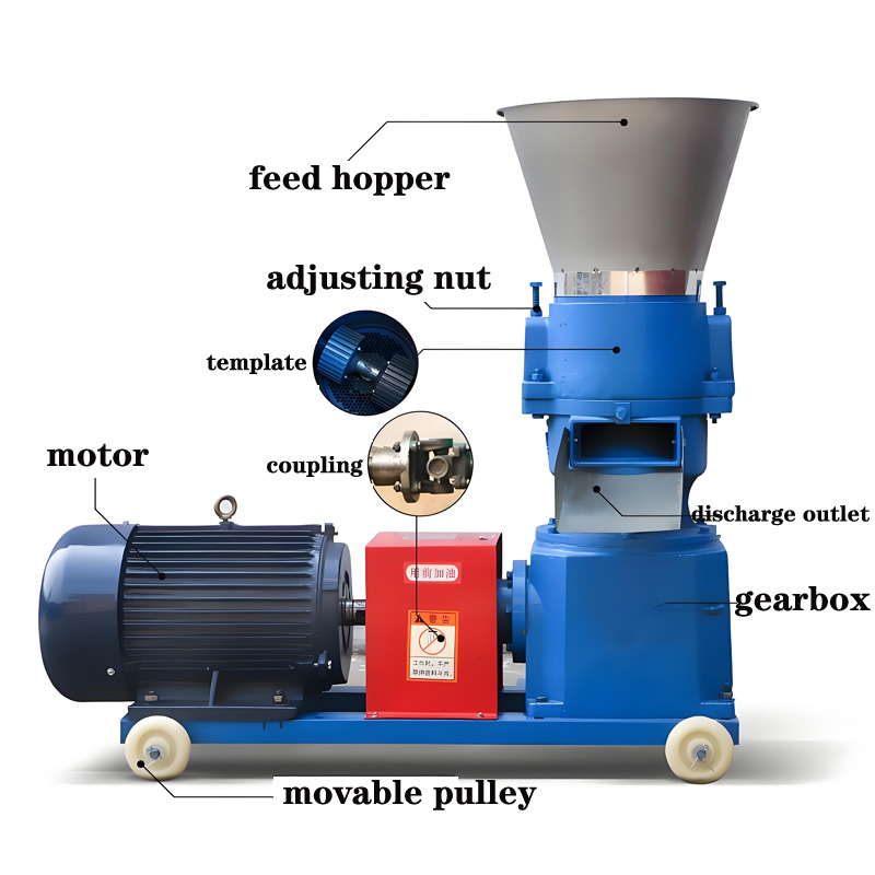 Máquina de pellets para animales pequeños