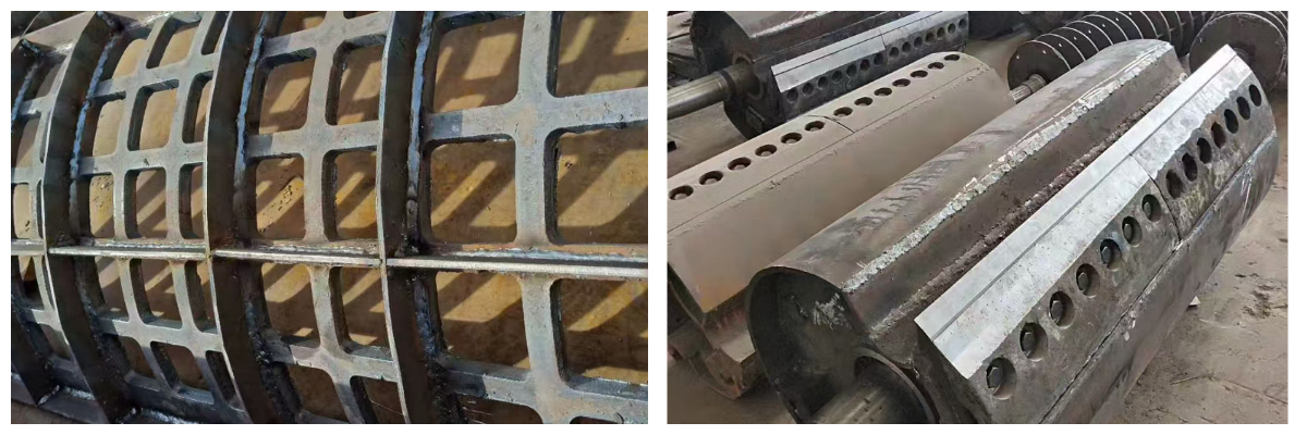 Triturador de madeira completo