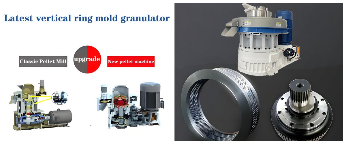 Biomass pellet machine