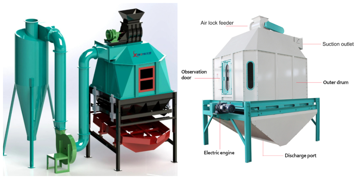 Pellet Machine Cooler Pellet Machine Cooler