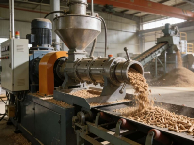 Equipamento para fábrica de pellets de biomassa