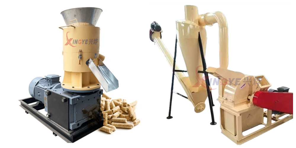 Máquina de Pellets de Madera de Matriz Plana
