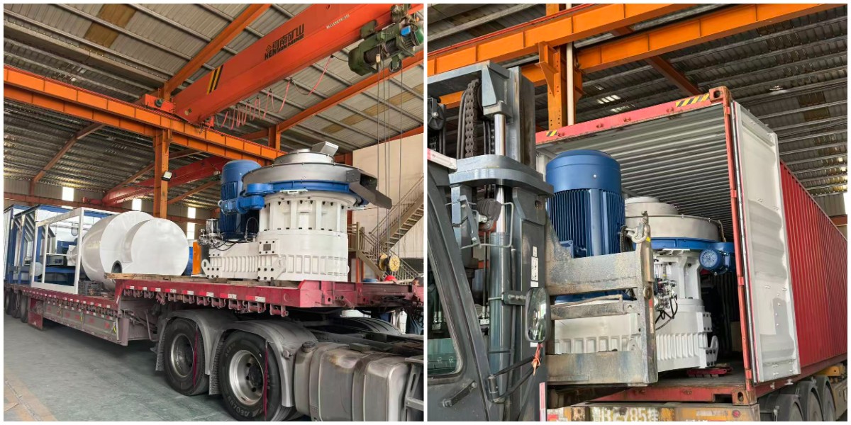 850 Vertical Ring Die Pellet Mill 