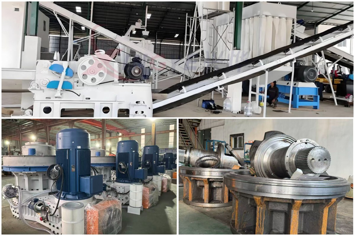 850 Vertical Ring Die Pellet Mill 