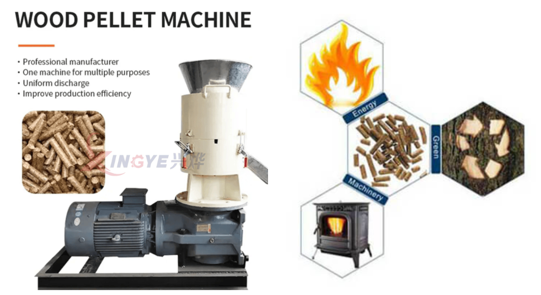 Flat Die Wood Pellet Mill