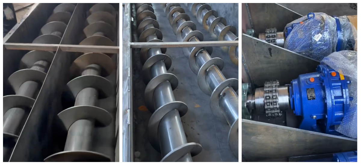 Triaxial Ground Screw Conveyor