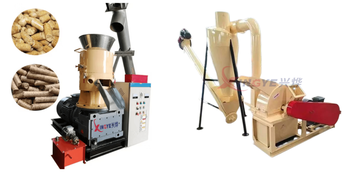 Máquina de pellets de matriz plana china