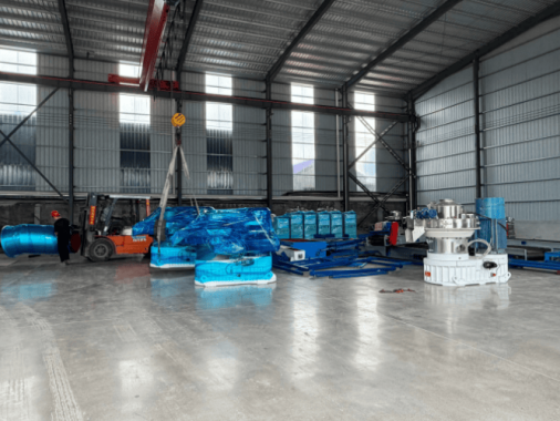 Thiết bị máy ép viên sinh khối